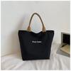 Large Capacity Women's Bag Letters Tote Bag Commuter Shoulder Bag