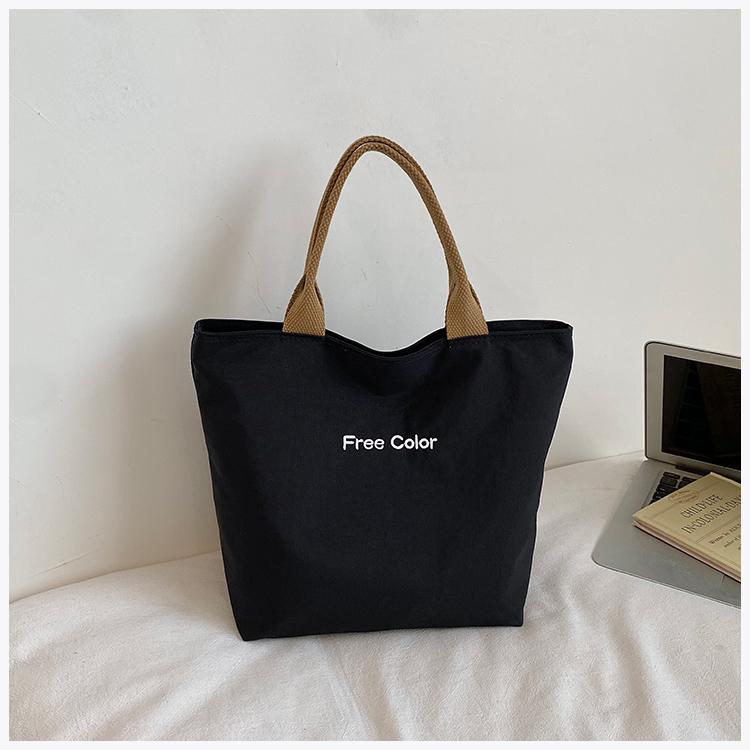 Large Capacity Women's Bag Letters Tote Bag Commuter Shoulder Bag