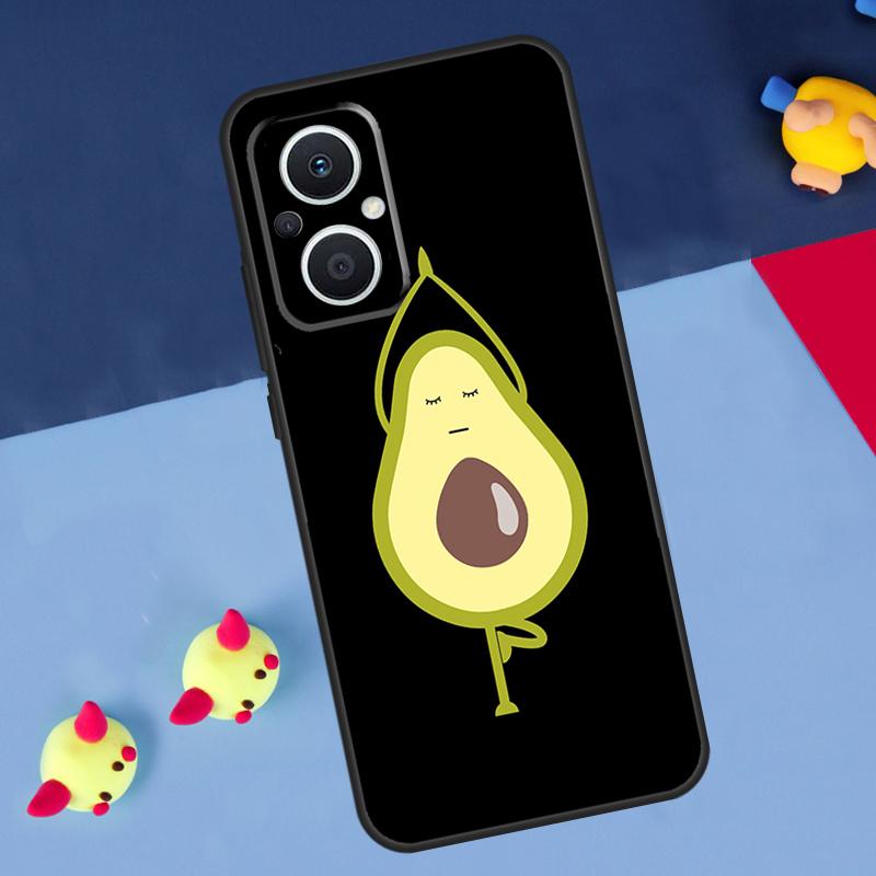 Avocado Yoga For OPPO Reno 7 8 Lite 8T 10 11 12 13 14 Pro 11F 12F 13F 14F OPPO Find X8 X5 X6 X9 Pro Case