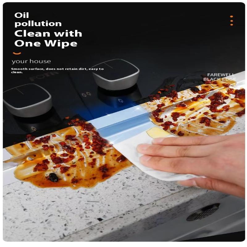 5/3/1Pcs Kitchen Aluminum Foil High-Temperature Tape Cooktop Self-Adhesive Greaseproof Stickers Moisture-Proof Mildew Waterproof