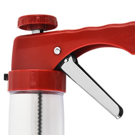 Cookie Press with 16 Discs 6 Decorating Tips Home DIY Cookie Maker Machine Cake Icing Tools Kit Kitchen Baking Supplies