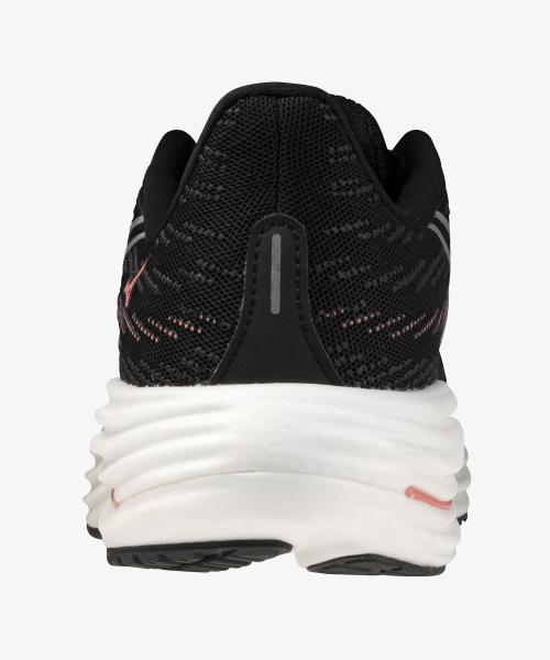 [Mizuno] Women's Wave Rider 29 Superwide - Black:Silver:Peach Blossom (J1GD250675)