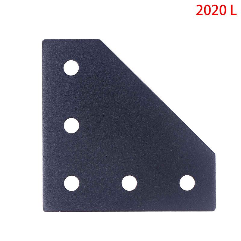1Pc T/L Type 5 Hole Joint Board Plate Corner Angle Bracket Connection Joint Strip For 2020 3030 Aluminum Profile
