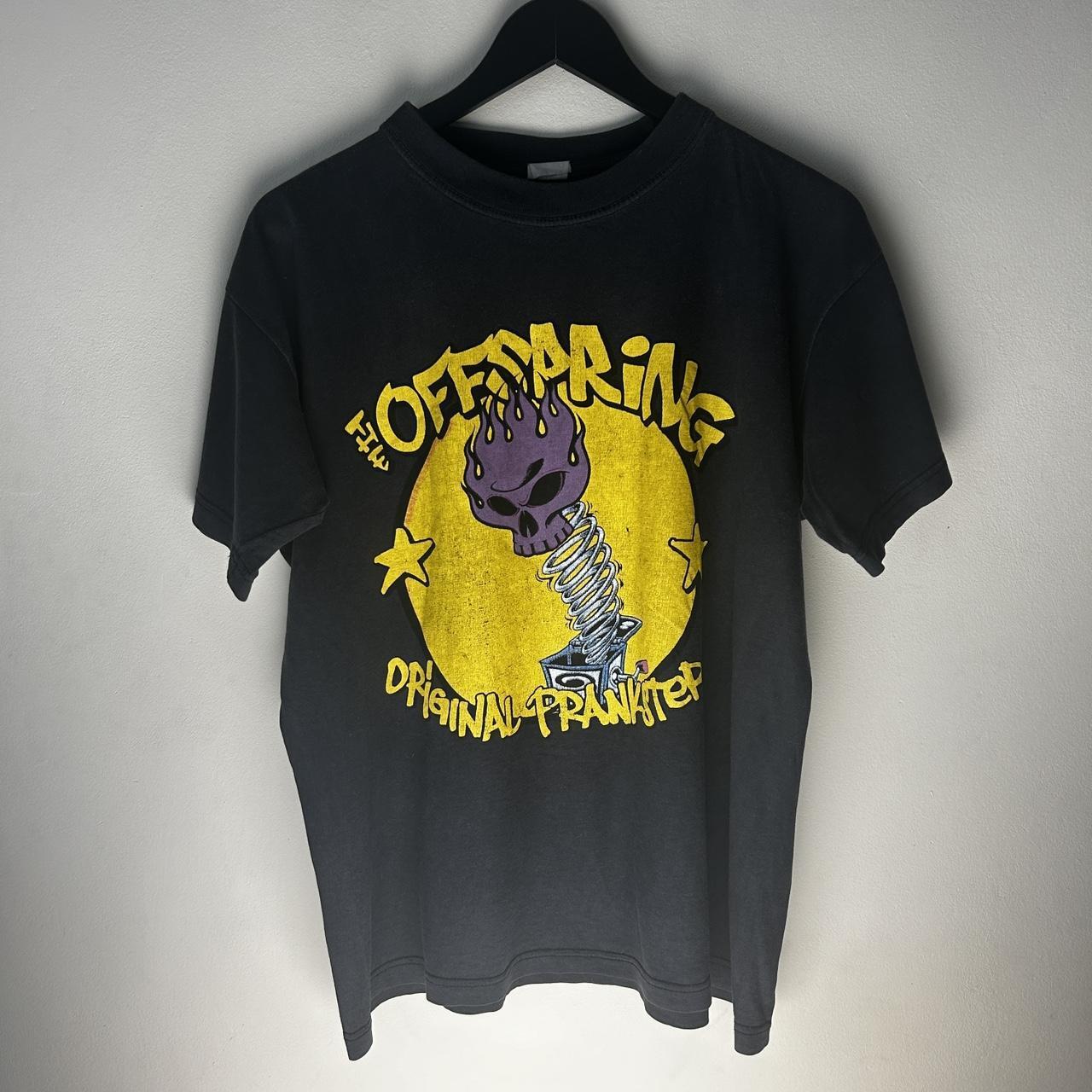 The Offspring Prankster Band Black Short Sleeve Unisex T-shirt Reprint KH5502 S