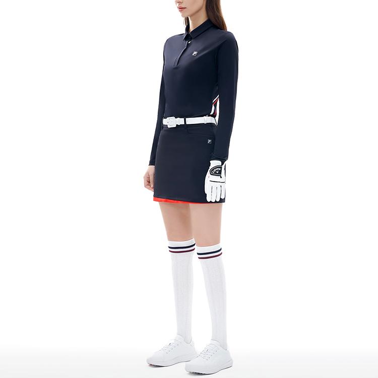 New FILA Athletics Polo Shirt Women's Legend Blue A11W215210F-NV