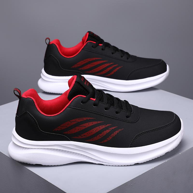 Fashion New Men Running Shoes Winter Warm Male Sneakers Anti Slip Breathable Mens Walking Shoes Lace Up Soft Casual Shoes Lightweight