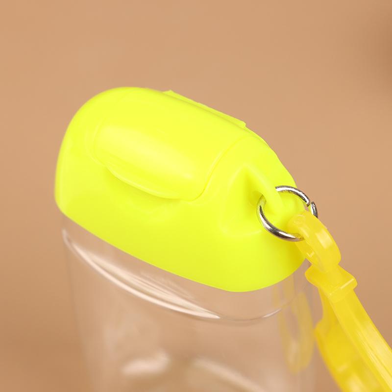 30 ml Tragbare Nachfüllbare Flaschen mit Haken Handdesinfektionsmittel Alkohol Kosmetikbehälter Outdoor Mini Seifenspender Behälter