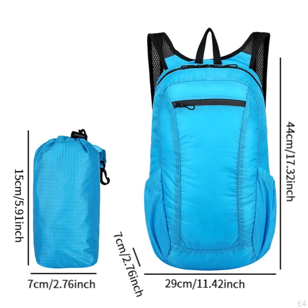 Faltbarer Rucksack Leichter Packbarer Reiserucksack für Klettern