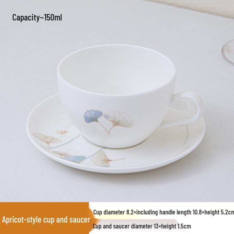 Deluxe Bone China Tableware Set - Three or Four Pieces with Plate, Wing Bowl, and Spoon - Customizable Logo for Hotels, Restaurants, and Clubs.