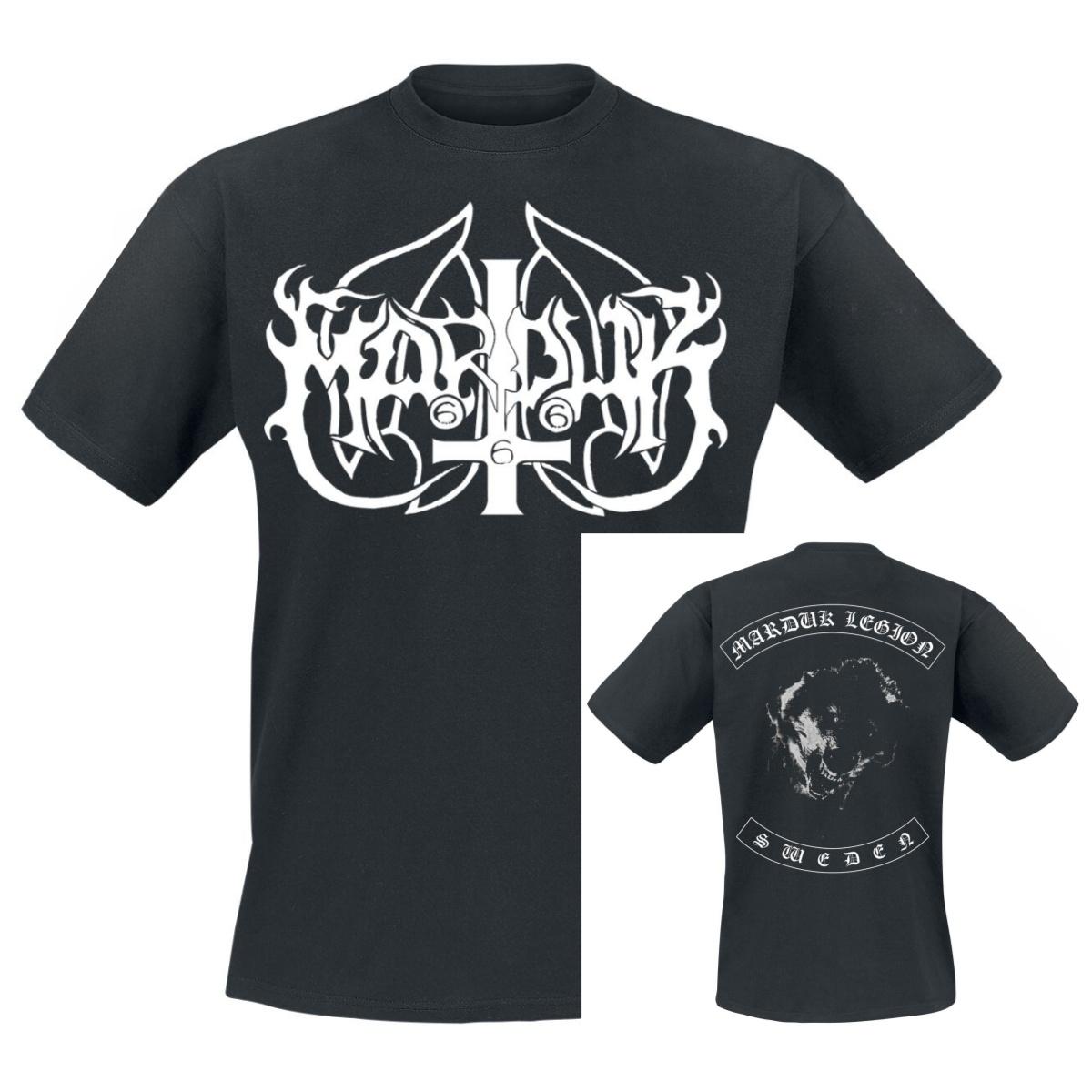 Marduk Legion Marduk Band T-Shirt 100% Cotton Graphic Tee Men Women Summer Streetwear Top S