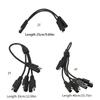 SAE Power Automotive Connectors Cable Y Splitters 1 to 2/3/4 SAE Extension Cable 18AWG for Automotive Camp Trailer