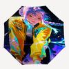 1pc KPop Demon Hunters RUMI2 Umbrella, Sun Protection, And UV Shielding. It Has Eight Sturdy Ribs for Outdoor Use And Perfect Gift