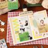 90 Sheets Cute Cat & Dog Pattern Writable Tearable Decorative Sticky Notes, Cartoon Pet Memo Pads, Journal DIY Collage Material
