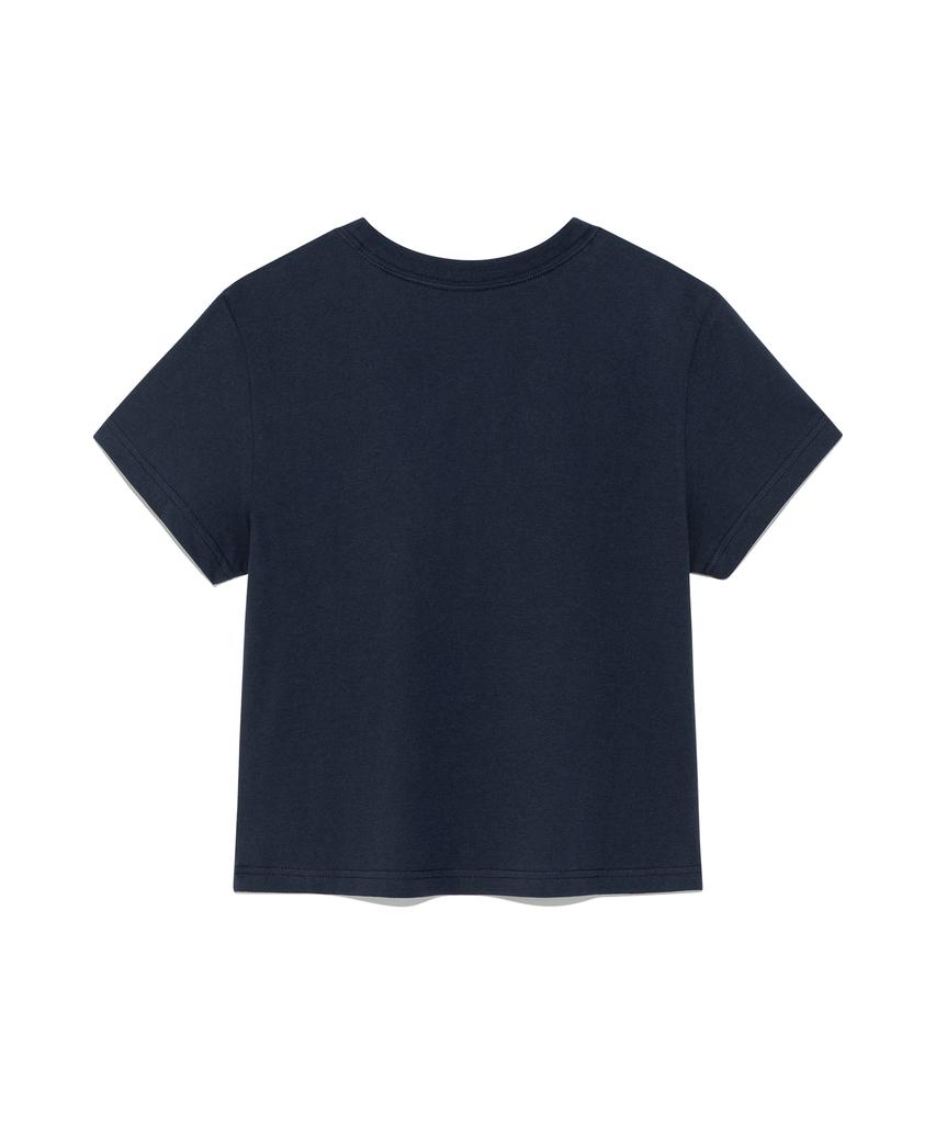 THE COLDEST MOMENT (W) Tcm Vintage Starfish Crop T (Navy)