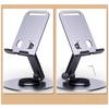 All-Metal Rotating Phone & Tablet Holder for Hands-Free TV & Video Viewing