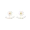 Retro Light Luxury Korean-Style Pearl Tassel Earrings for Women