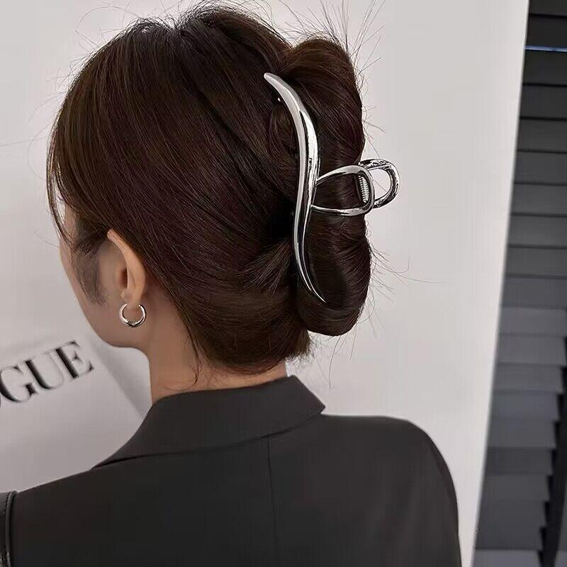 Koreanische S-Form Haarklammern für Frauen Vintage Metall Haarnadeln Haarspangen Barrettes Mädchen Mode Haaraccessoires Kopfschmuck