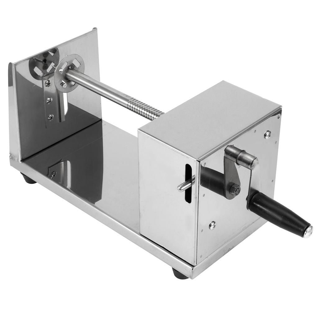 Stainless Steel Hand Crank Manual Spiral Potato Twisters Vegetable Cutter Slicing Tool Kitchen Utensil