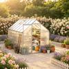 Maisonnette de jardin pratique, Serre de jardin stable, Serre de jardin avec accès