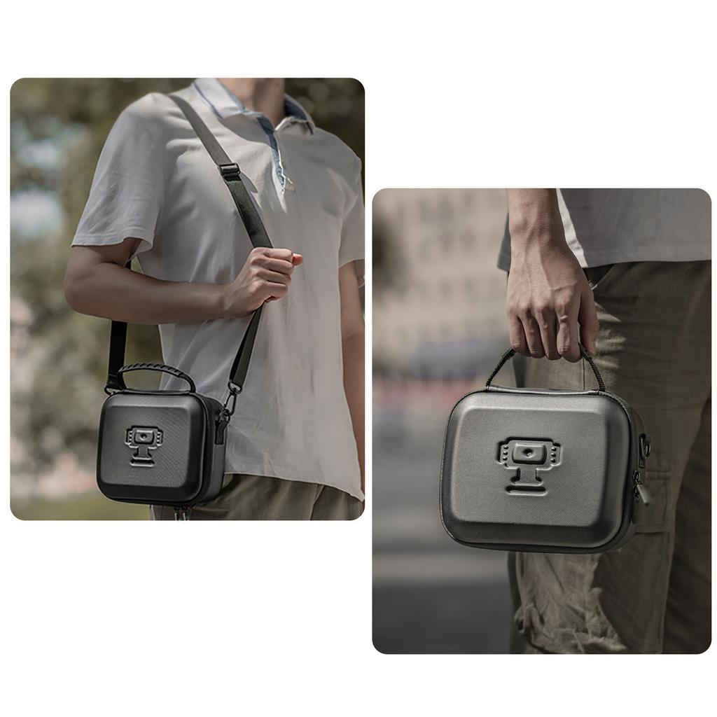 Portable PU Storage Protective Bag Hard Carrying Case Travel Protective Case for Osmo Pocket 3 Camera