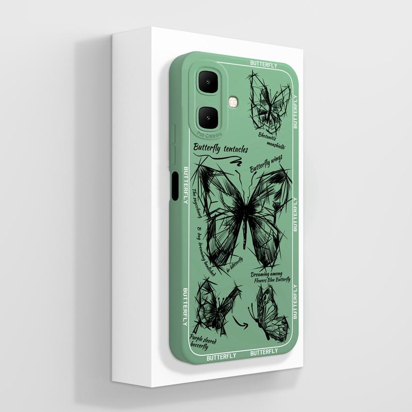 For Infinix Smart 10 7 9 8 Zero 30 40 Shockproof Silicone Bumper Phone Bags Fashion Astronaut Pattern Liquid Silicone Anti Slip Shell For Infinix Case