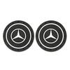 LJX1  2pc Car Cup Holder Coaster Non Slip Pad Mat Interior Decor Accessorie For Mercedes Benz AMG GLC GLE CLA W206 W204 W205 W203 W211