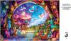 Disney Aladdin 2000-Piece Puzzle – Buffalo Games Silver Select Premium Jigsaw Puzzle for Adults with Foil Accents, Reference Poster & Gift Box