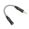 3.5mm to 2.5mm Sound Cable Female to Male Single Crystal Copper Core 8 Strands Lossless Sound