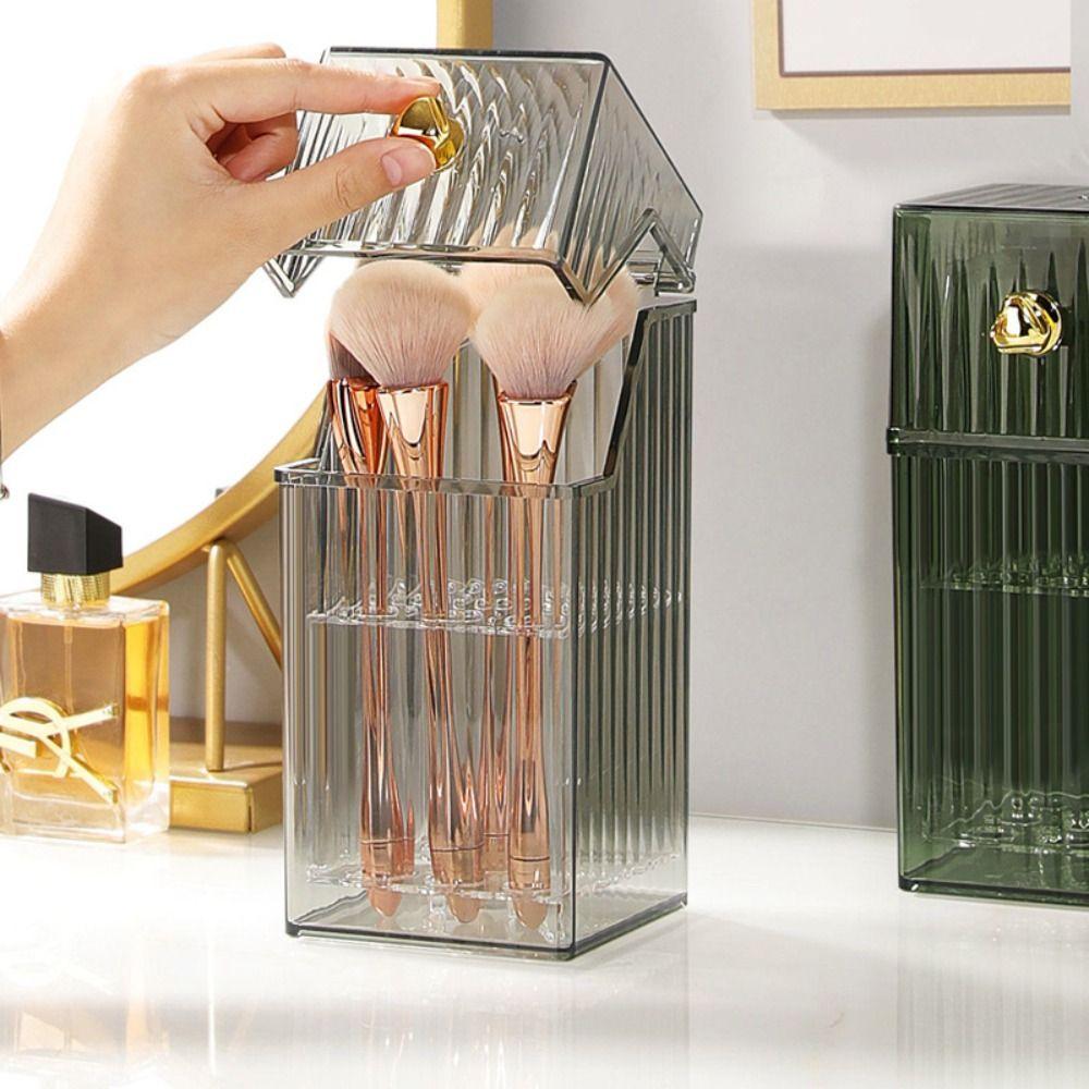 Green/White/Grey Makeup Organizers Dustproof Makeup Lipstick Holder  Eyebrow