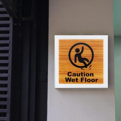 Toilet Door Sign Bathroom Symbol Funny Indicator Signage Restroom