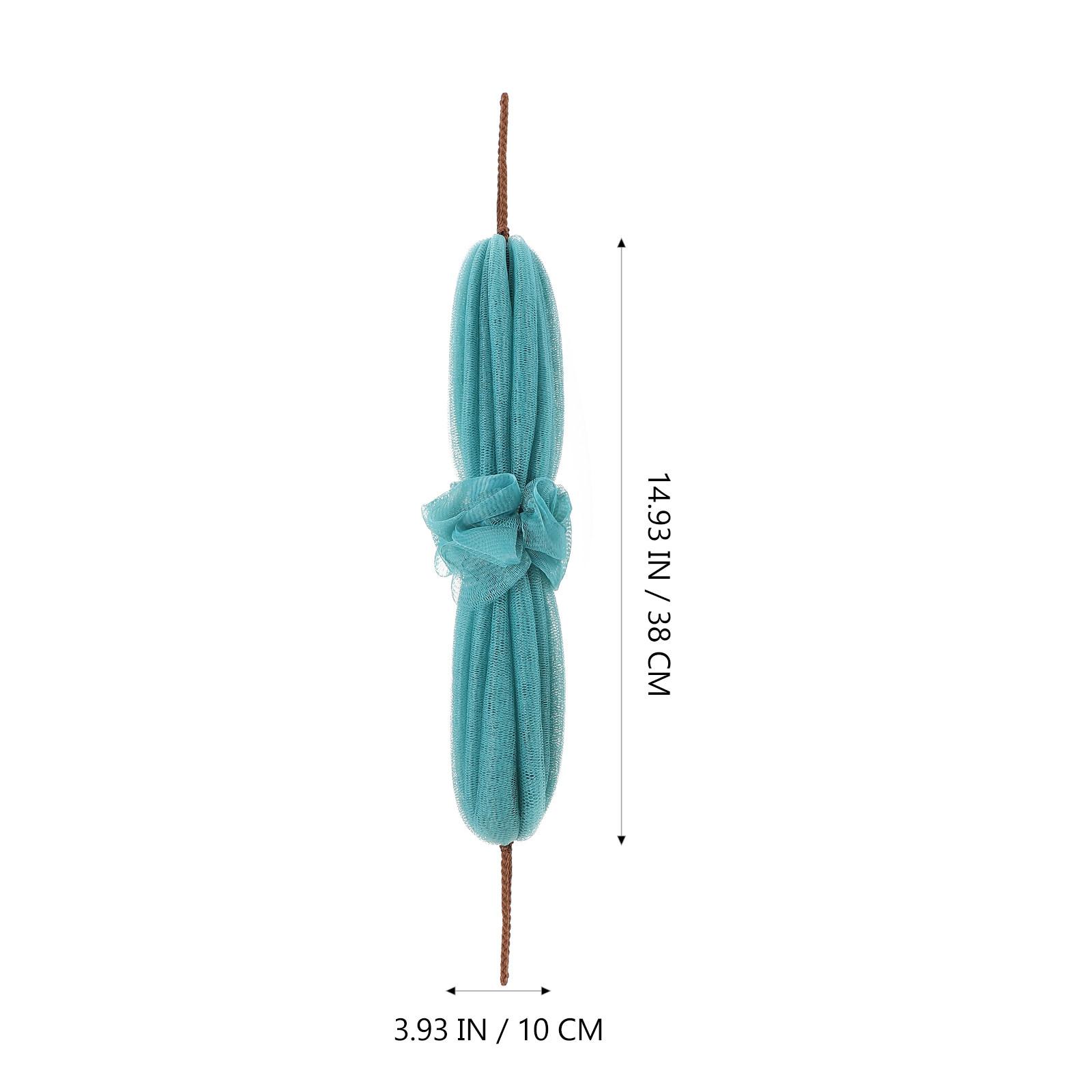

2pcs Long Strip Scrub Towel Premium Bath Back Scrubber Deep Cleaning Durable Shower Body Scrubber Practical Bathing Tool синий