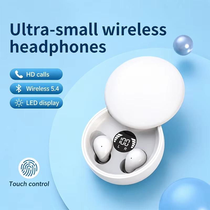 Xiaomi SK26 Bluetooth 5.4 Kablosuz Kulaklıklar Küçük Kulaklıklar Uyku Spor Görünmez Kulaklıklar Bas Ses Kalitesi Kulaklık Kayar Kapak