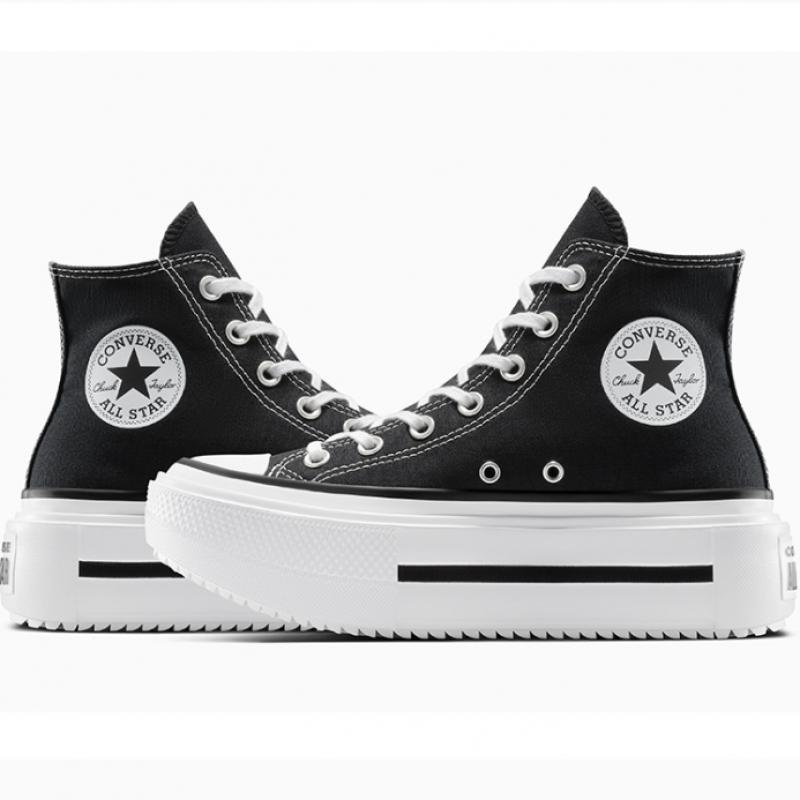 Converse Chuck Taylor Lift Double Stack Black A12975c