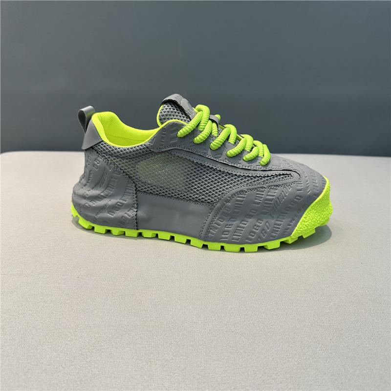 Bottom dad shoes summer new breathable mesh thick sole light luxury leisure tide ok