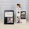 1Pcs Creative Metal Magnetic Board Photo Display Diy Desktop Message Board Rounded Corners Ironwork Sign Note Board For Coffee S