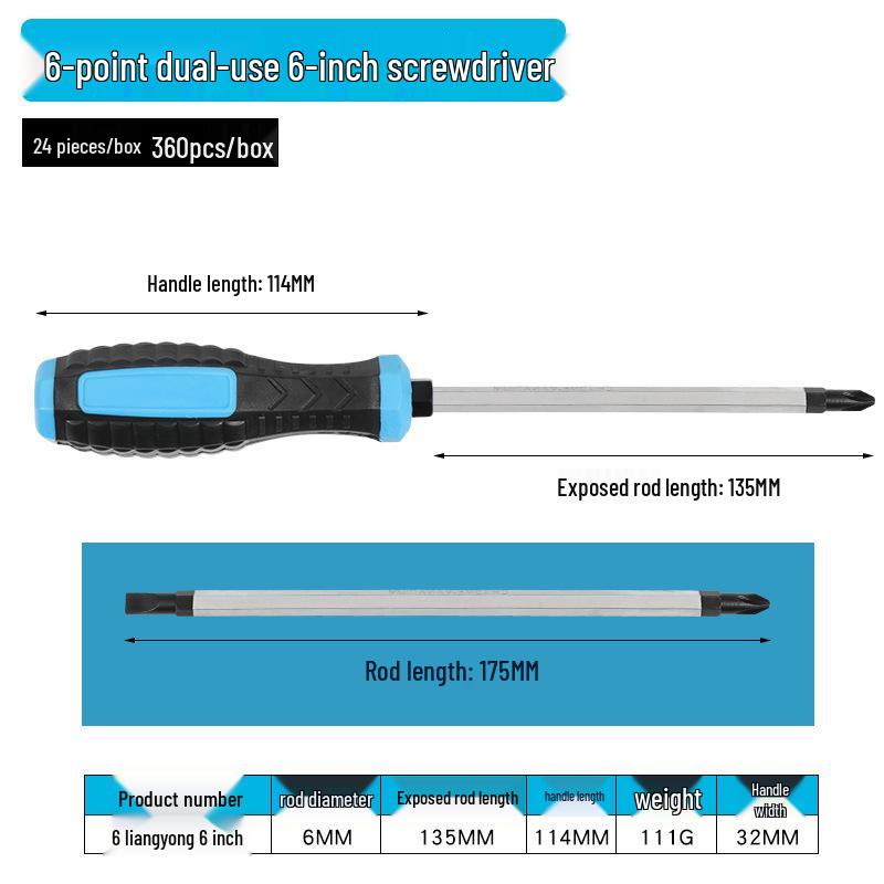 Șurubelniță magnetică Phillips anti-alunecare Chuangji – Mini unealtă izolată puternică pentru uz casnic