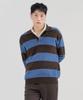 CHASECULT Men'S Striped Collar Sweater-Ffrk5212C08
