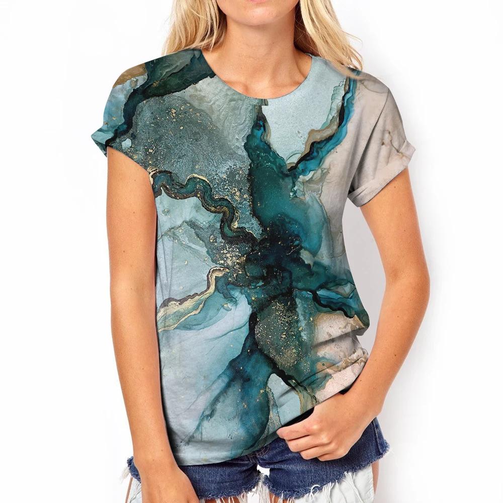 

Summer Women s Elegant Personalized Cartoon Field Sunset 3D Printed Top T-shirt Women s Casual Fashion Short Sleeve Top 6XL