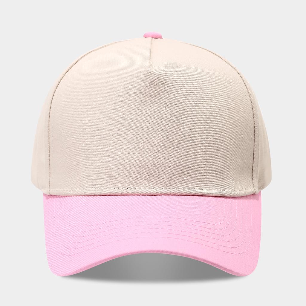 New color matching five-piece baseball cap light board truck driver hat fashion casual men's and women's sun hats tide