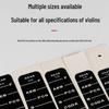 Beginner Violin Fingerboard Position Stickers: Hand Position Labels for Entry-Level Players
