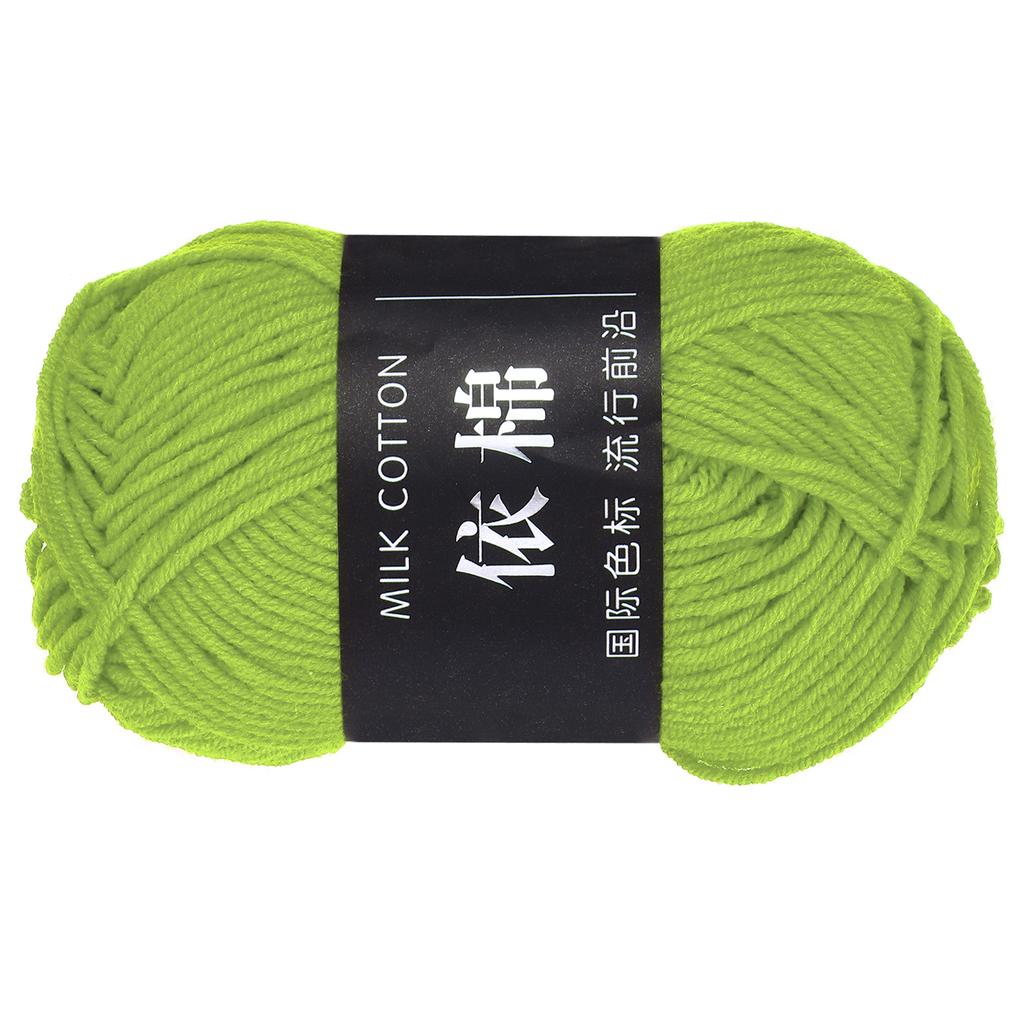 1 Knäuel Baumwollgarn 60% Baumwolle 40% Acryl Strickgarn Häkelgarn Deckengarn zum Häkeln