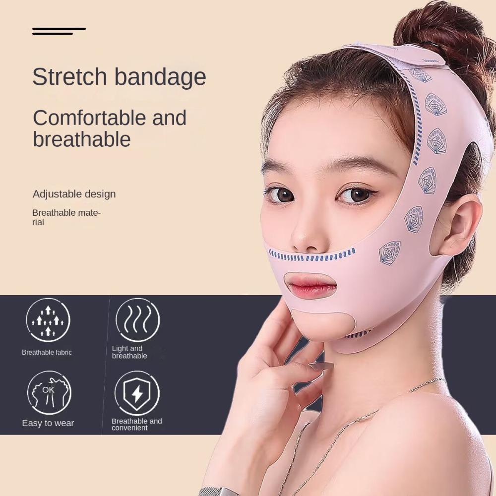 Anti-Wrinkle Lift Oval Mask Lift Up Face Slimming Strap Face Strap Belt Mask  Women