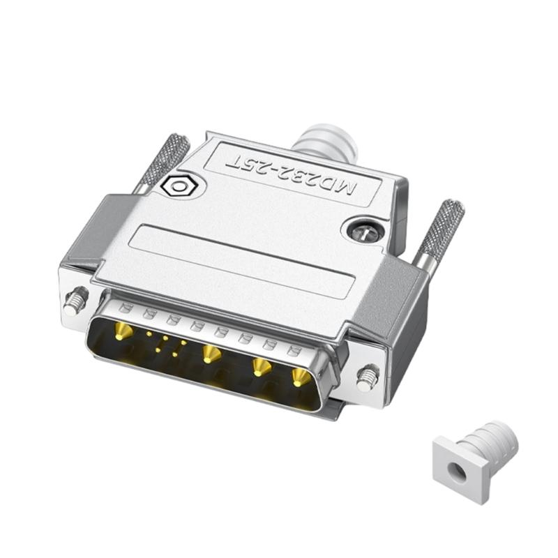 High Current 30Amp Mixed D-Sub Connector 9W4 Male/ Female 5+4D-SUB Pin Power Mixed Contact PCB Mount Lock Secure Use