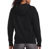 Under Armour Essential Fleece Hoodie Training Sweatshirt Women Tops Black 1373033-001
