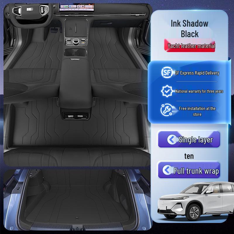 Geely Galaxy Starship 7 Full Coverage Floor Mats & Trunk Mat Accessories