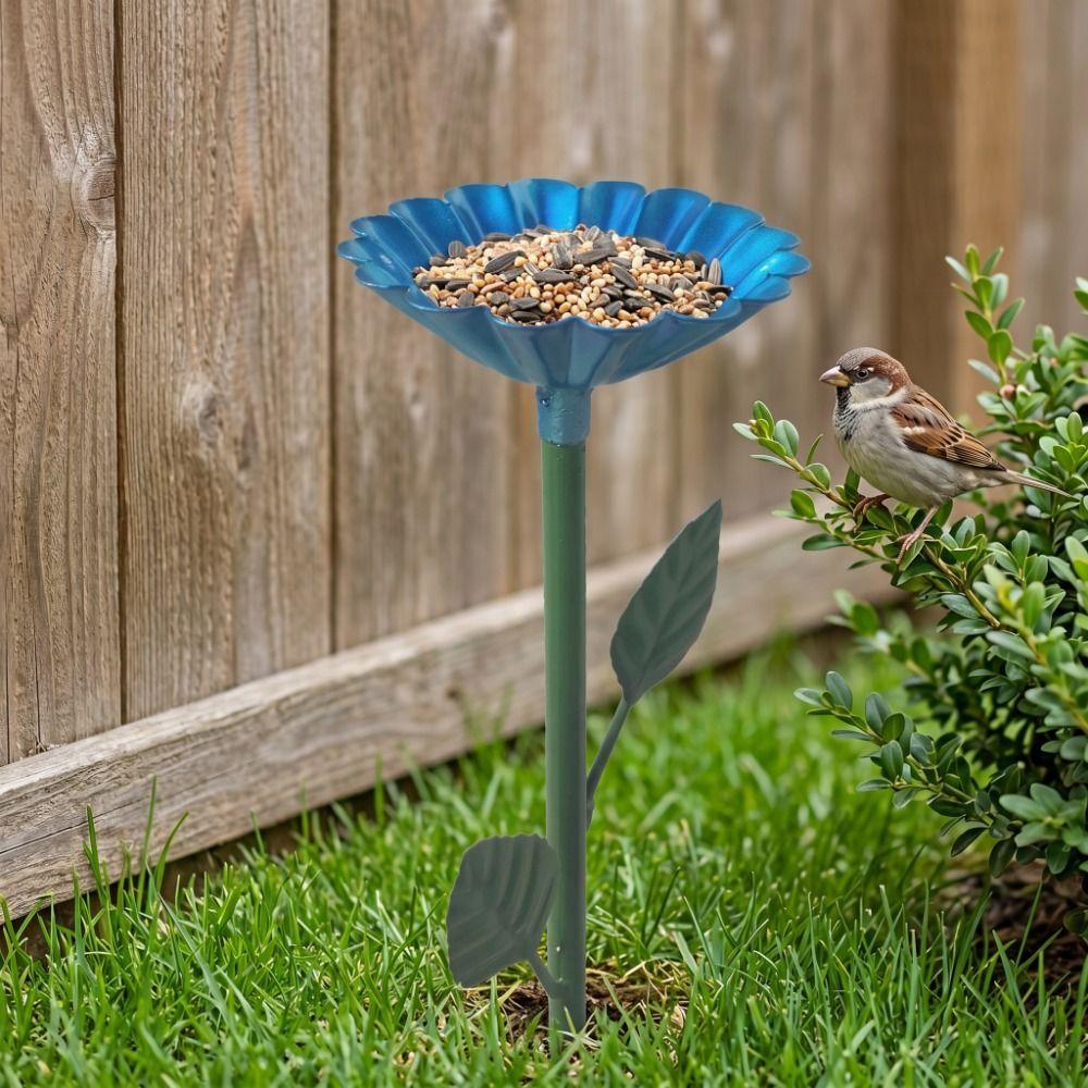 Garden Stake Bee Butterfly Water Dispenser Outdoor Bee Watering Station Insect Drinking Cup Farm