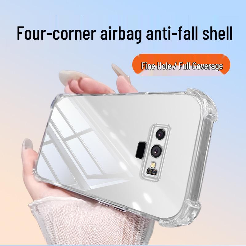 Samsung Note9 Transparent Airbag TPU Case - High-End Drop-Proof, Full Coverage Protective Design. Samsung Note9 прозрачный