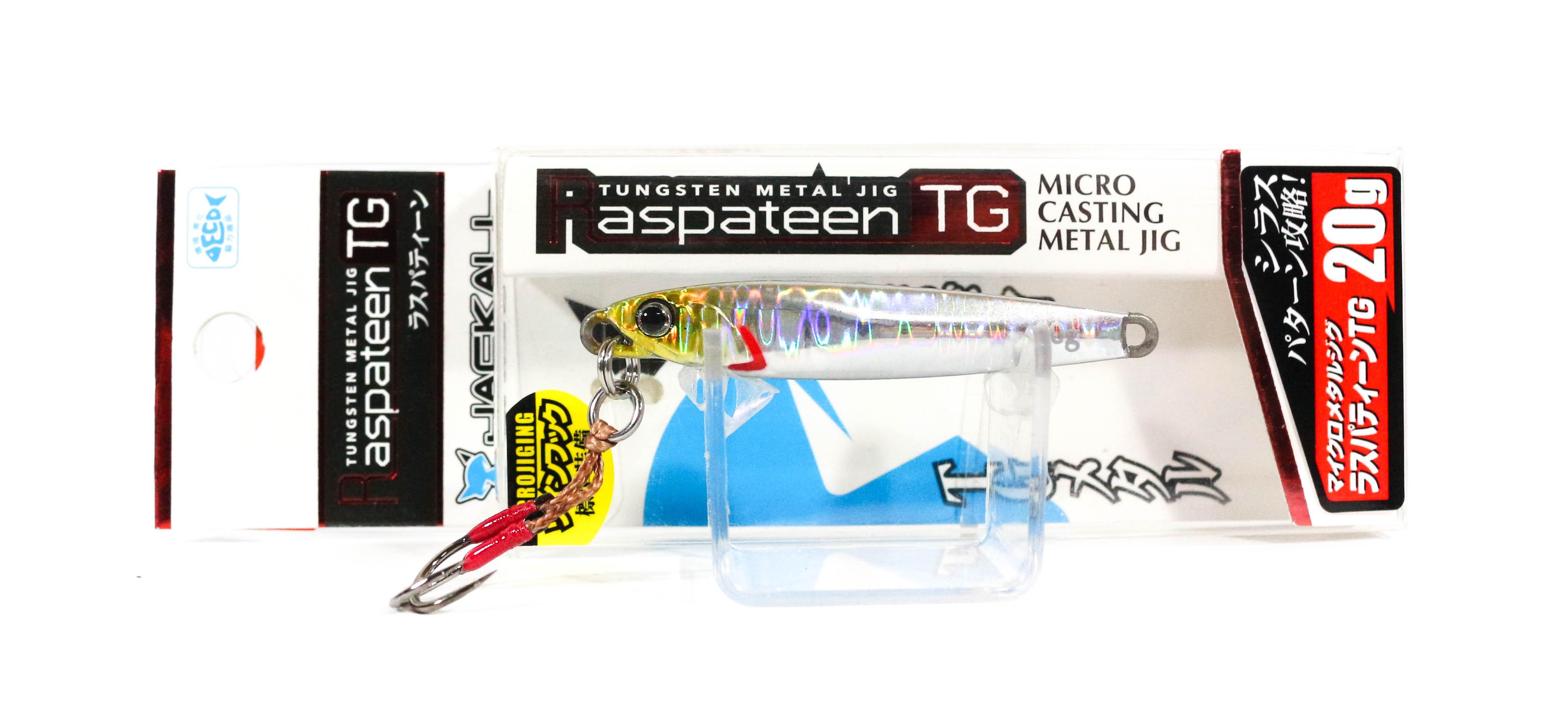 

Jackall Metal Jig Raspateen TG Tungsten 20 грамм Shirasu Silver (3615)
