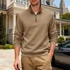 Amerikansk Höst Vinter Herrmode Lös Ståkrage Dragkedja Casual Pendling Affärströja