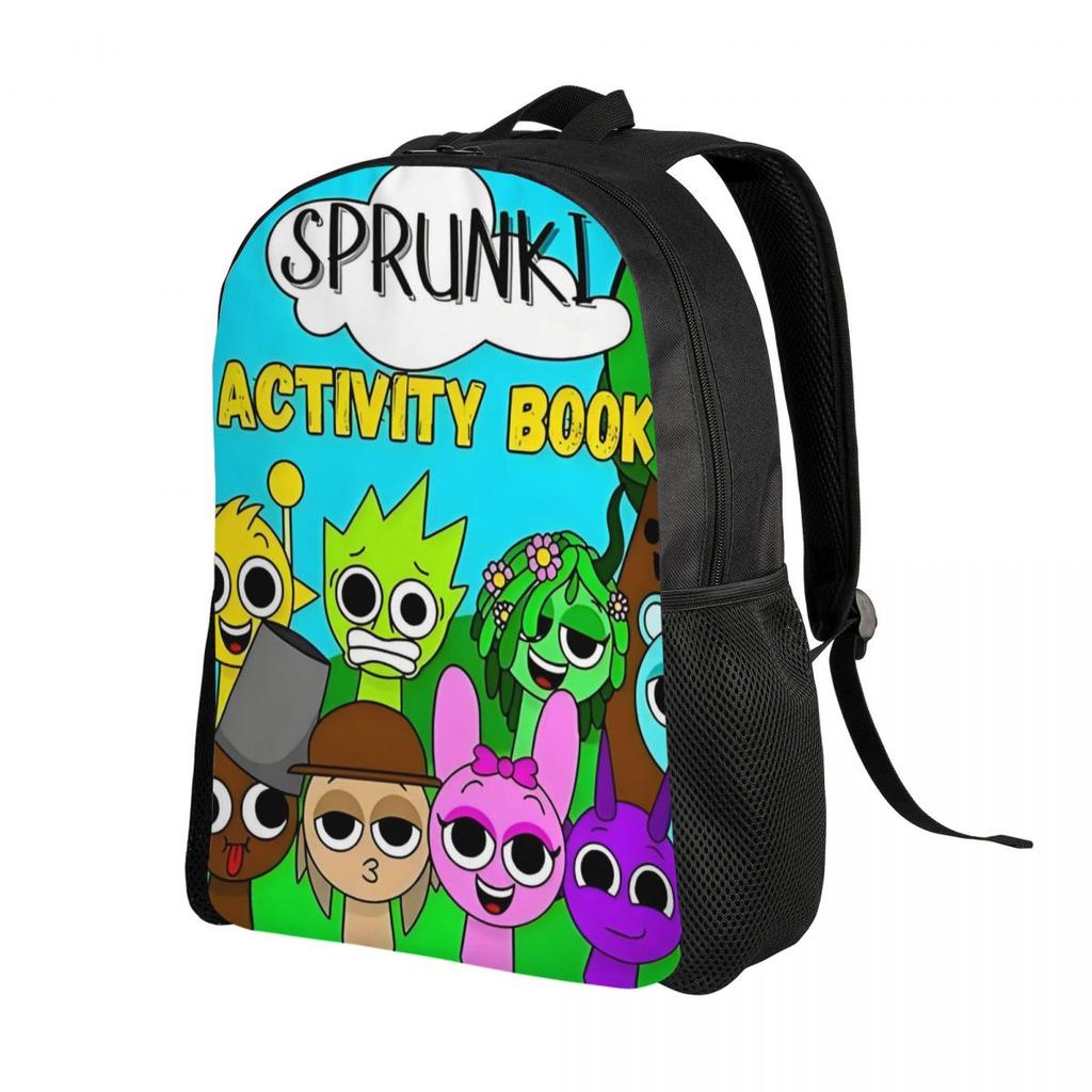 Rucsac Sprunkis Personalizat Imprimat 3D pentru Băieți Fete Colegiu Școală Genți de Călătorie Femei Bărbați Ghiozdan Încape Laptop de 15 Inch